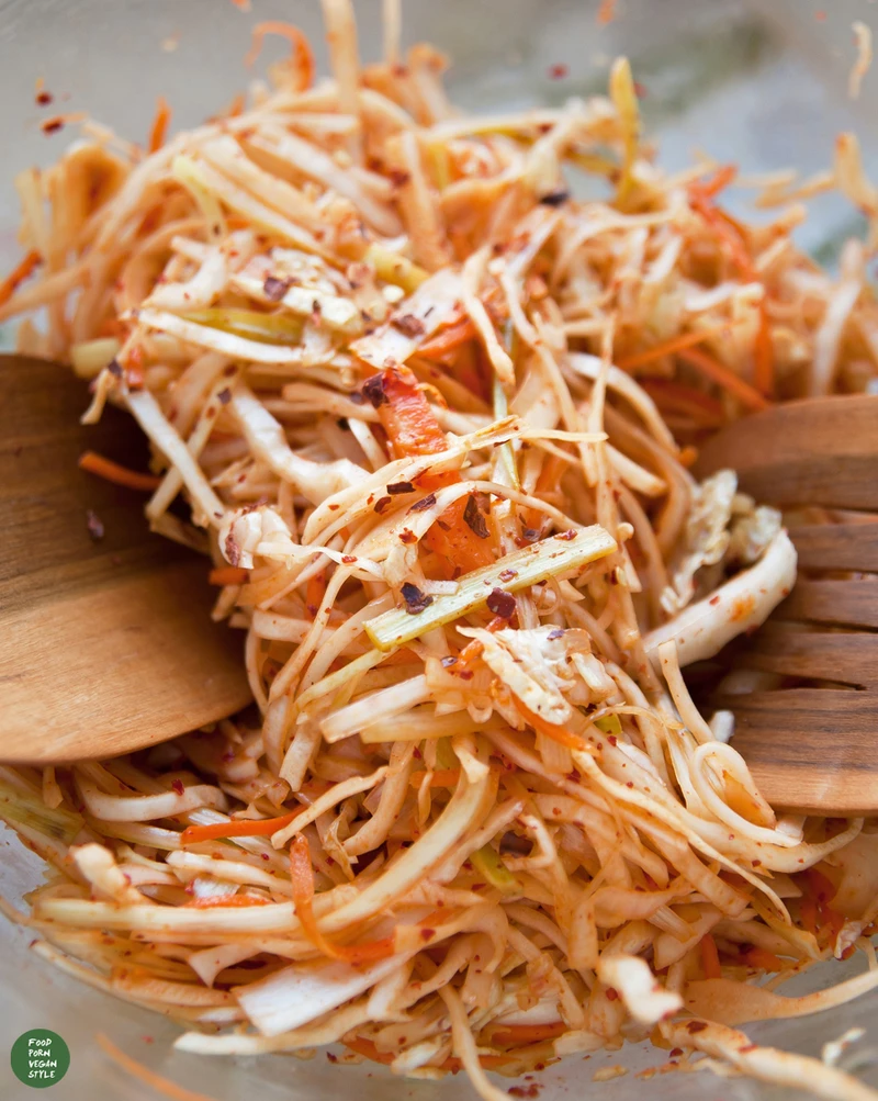 Surówka z kapusty a'la kimchi
