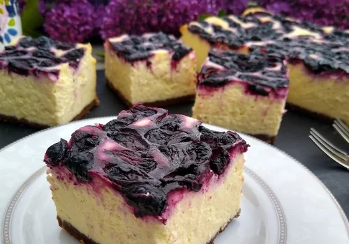 Sernik z białą czekoladą