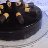 Czekoladowy tort z chrupiąca warstwą