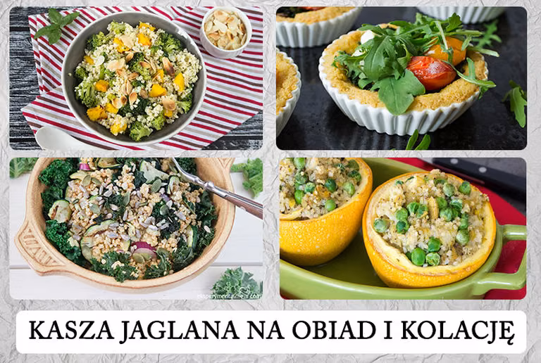 Kasza jaglana przepisy na obiad i kolację