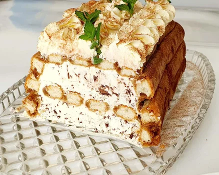 Lody tiramisu. Bez jajek.