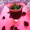 Fit truskawkowy koktajl chia z melisą (vege & white sugar free)
