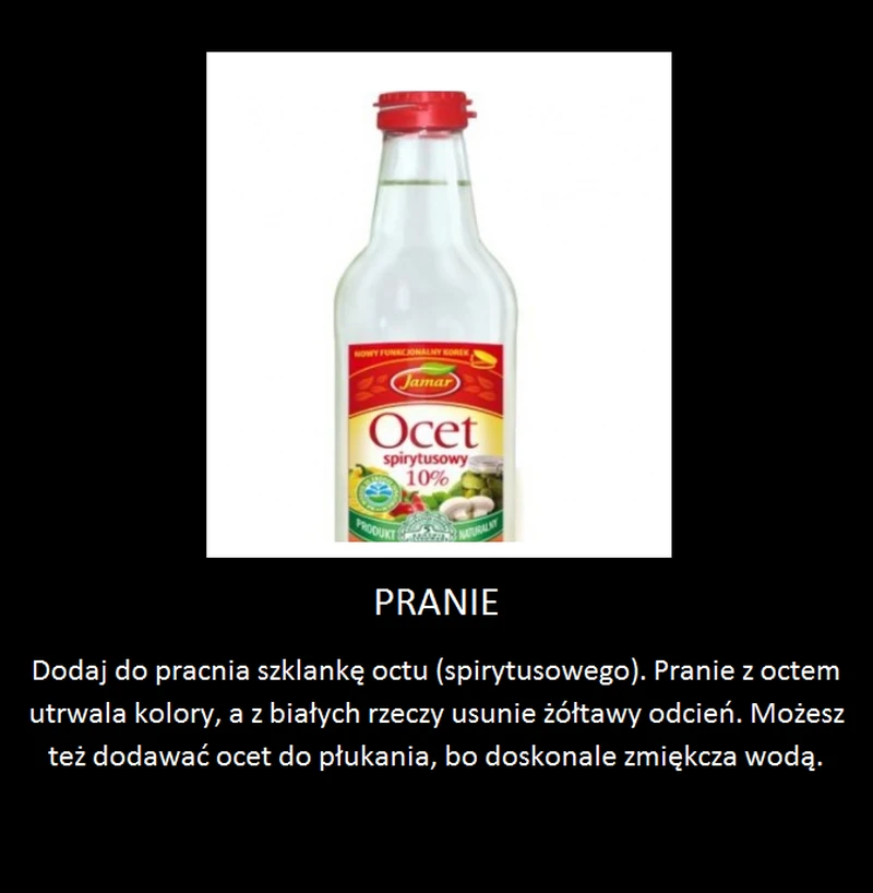 To zastosowanie octu na pewno Cie zaskoczy