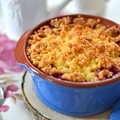 Crumble z wiśniami (Wiśnie pod kruszonką)