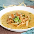 Zupa z fasolki szparagowej z kurkami