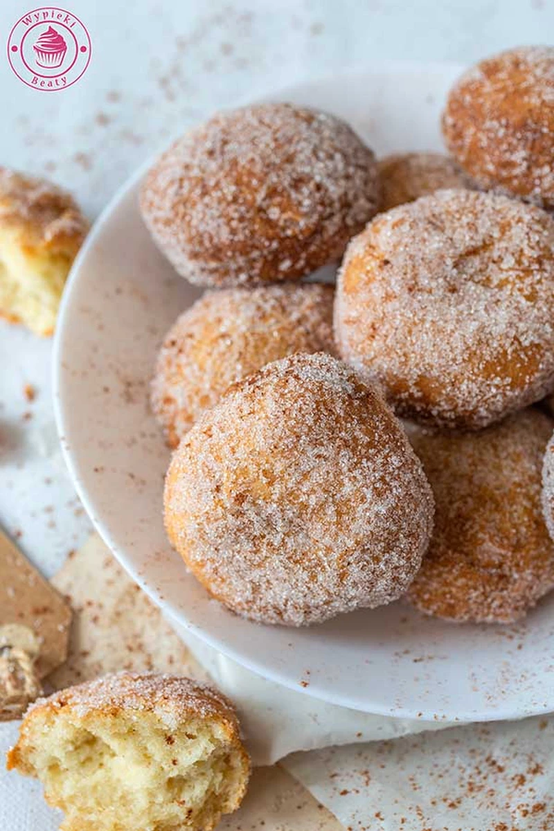Pączki twarogowe bez drożdży