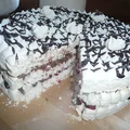 Bezowy tort