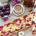 Tarta ze śliwkami i kruszonką – ciasto do kawy | Słodkie okruszki
