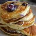 Pancakes z ricottą i borówkami