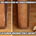 Zadrapanie na meblach