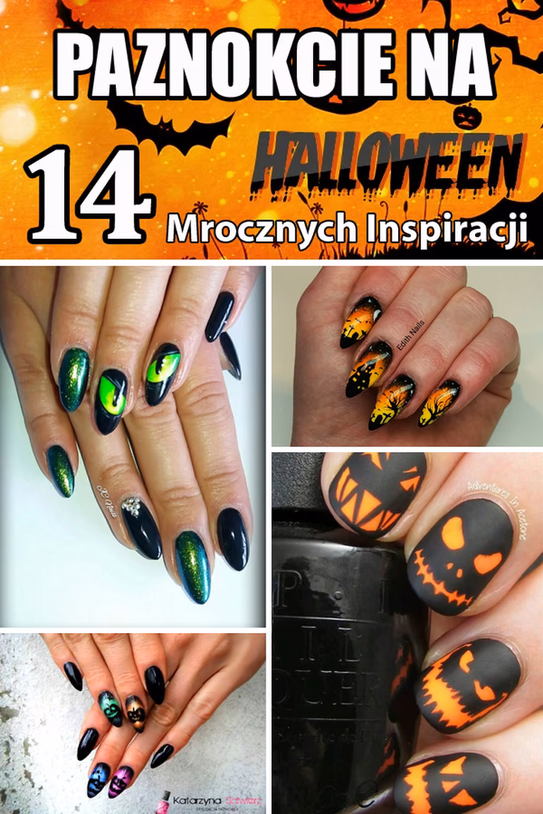 Top 14 Paznokciowych Inspiracji na Halloween