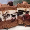 Ciasto z wiśniami i Oreo