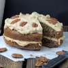Kawowe Ciasto z Orzechami Pecan