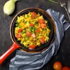 Wegańska kalafiornica z pomidorem ( dieta dr Dąbrowskiej)