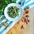 MAKARON Z PESTO Z AWOKADO I BAZYLII