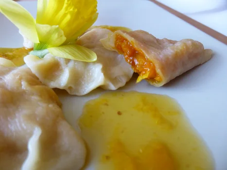 Pierogi z dynią IMBIR - KOLENDRA