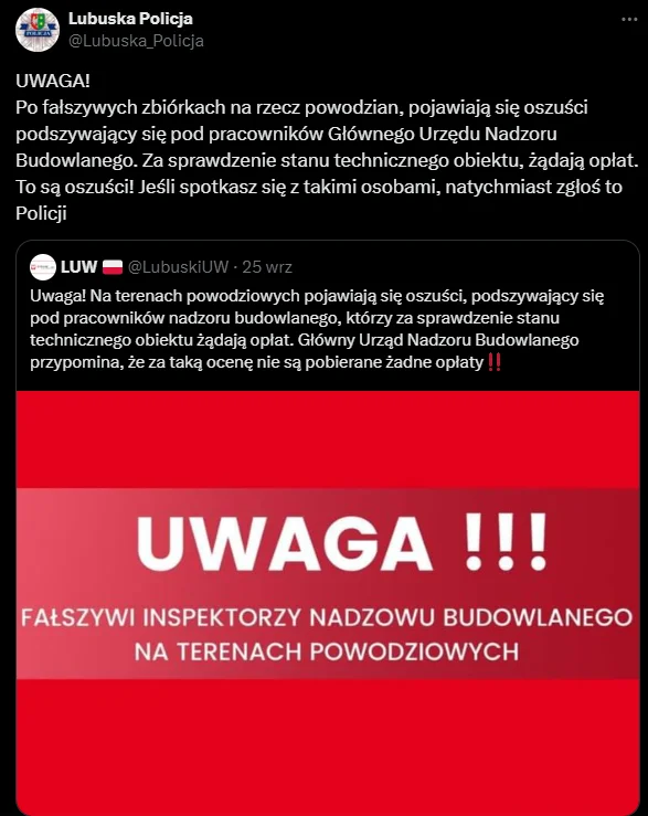 Zdjęcie Oszuści coraz sprytniejsi! Policja: “Jeśli spotkasz się z takimi osobami, natychmiast zgłoś to policji” #1