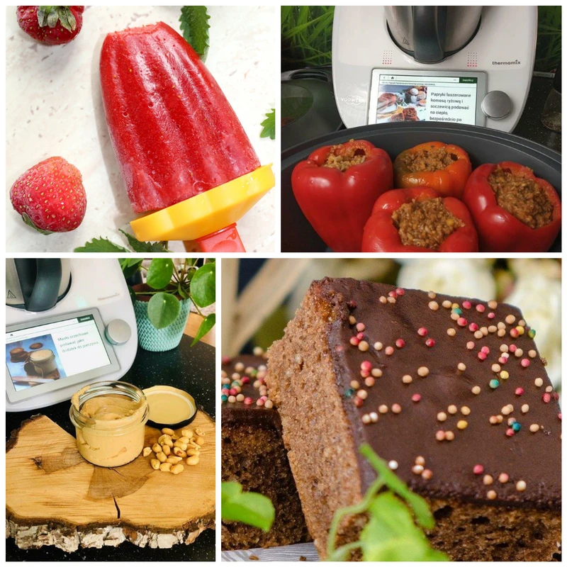 Lody truskawkowe i proste ciasto czekoladowe – czyli cuda z Thermomix (przepisy)