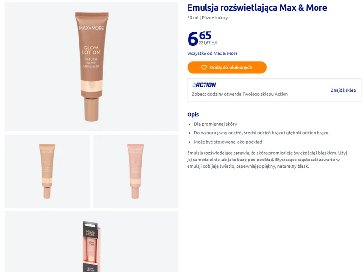 Zdjęcie Ta emulsja z Action za 6 zł świetnie sprawdzi się jako podkład! Kobiety chwalą ją za efekt glow bez efektu maski! #1