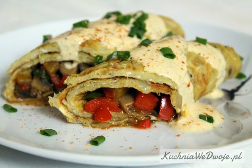 Omlet z curry po indyjsku