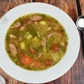 Grochówka - Chłop przy garach