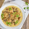 Pulpeciki w sosie musztardowym z pieczarkami