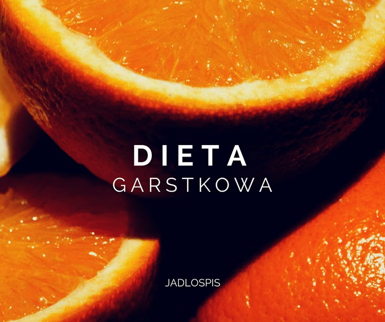 Dieta garstkowa - jadłospis