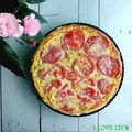 Quiche z pomidorami i ziemniakami