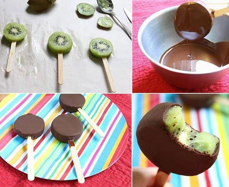 Kiwi w czekoladzie