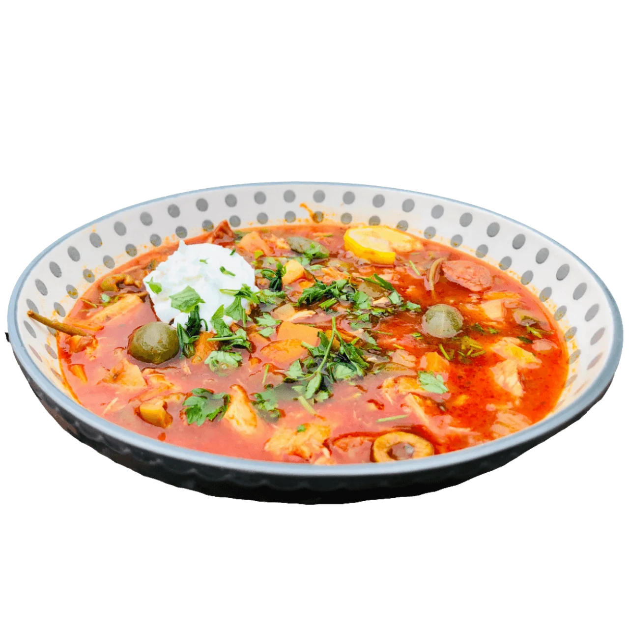 Kwaśno-słona zupa soljanka - Niedzielny kucharz