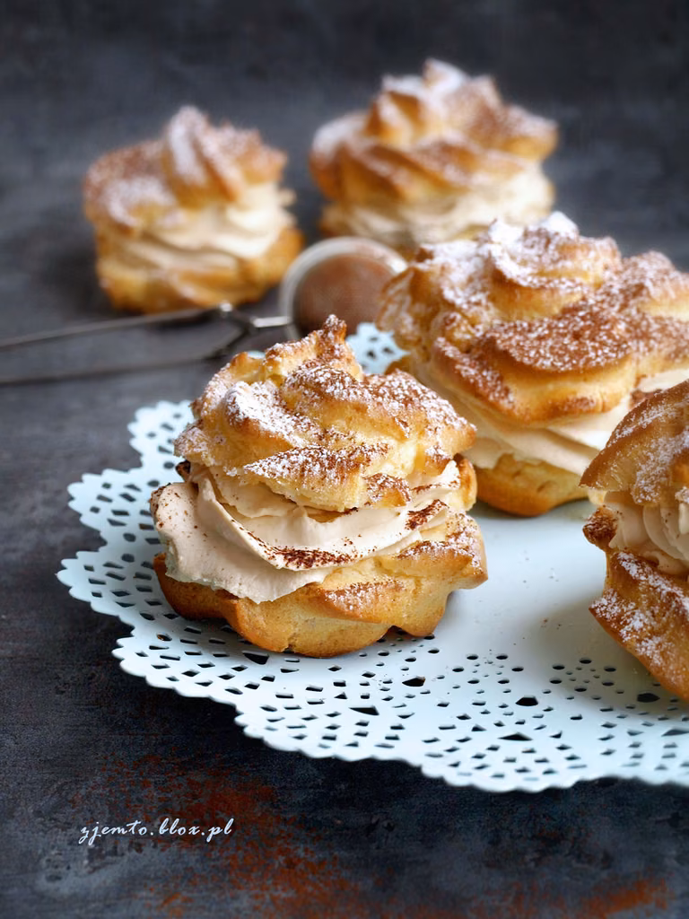 Ptysie tiramisu