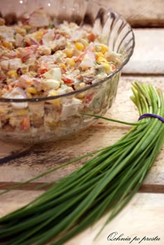 Sałatka - pasta z wędzonej makreli i rzodkiewki