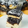 Ciasto Pijak - makowo-kokosowe z masą budyniową! HIT NA IMPREZĘ