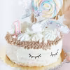 Tort malinowy w stylu unicorn