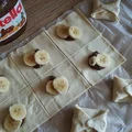 Koperty z nutellą i bananem