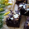 Brownie z gruszkami i migdałami