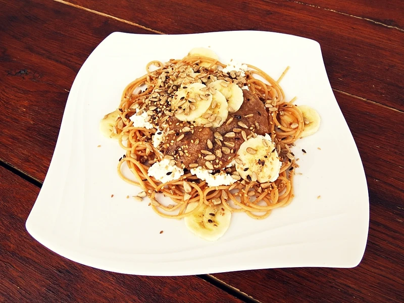 Spaghetti owocowe