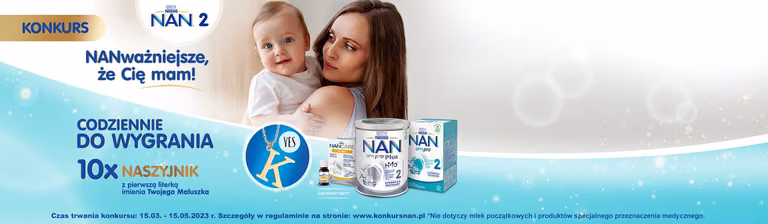 Konkurs NANważniejsze, że Cię mam! – codziennie do wygrania 10 naszyjników marki YES