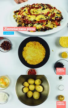 Ziemniaczana pizza z patelni