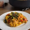 Kasza jaglana z warzywami w curry