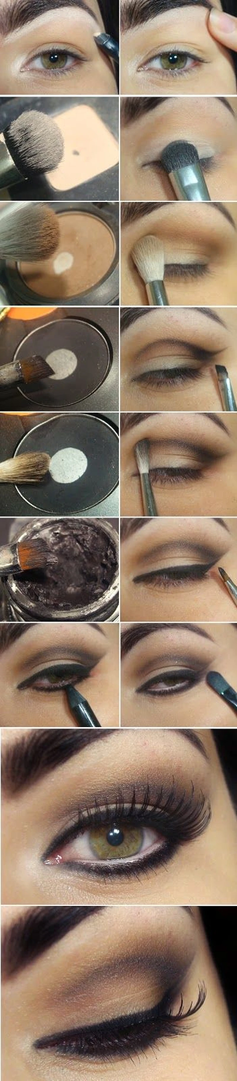 Efektowny make up