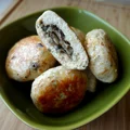 Kotleciki drobiowe z pieczarkowym farszem
