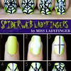 Manicure na Halloween