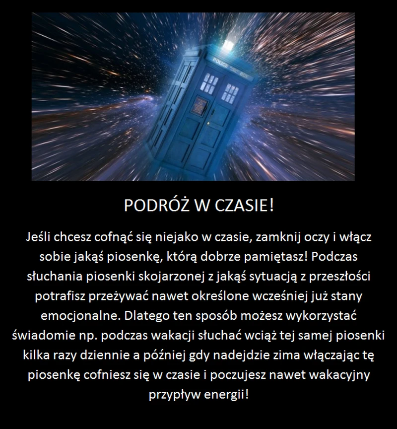 Podróż w czasie! Trik!