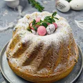 Drożdżowa babka  z bakaliami