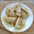 Pierogi z kapustą i pieczarkami
