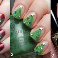 Świąteczny manicure