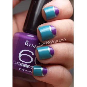 Manicure w 3 kolorach