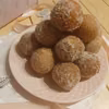 Mini pączki twarogowe