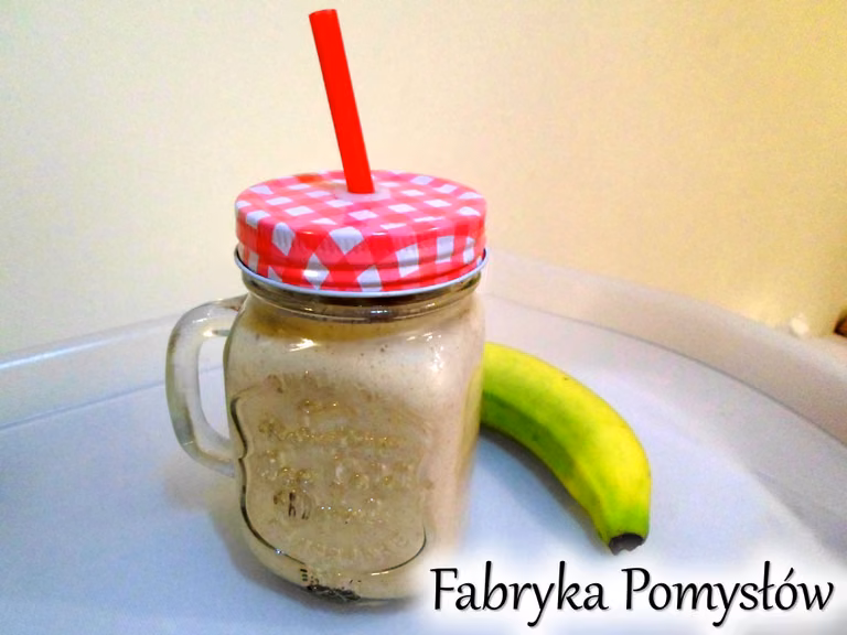 Koktajl gruszkowo-bananowy z cynamonem